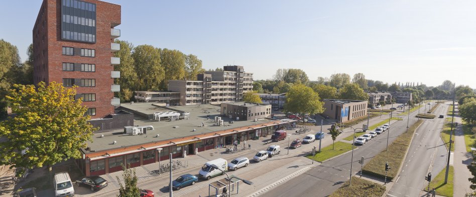 arnhem winkelcentrum drone view